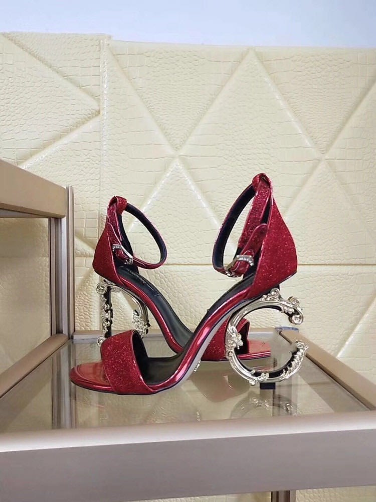 Women's Gold High heels
