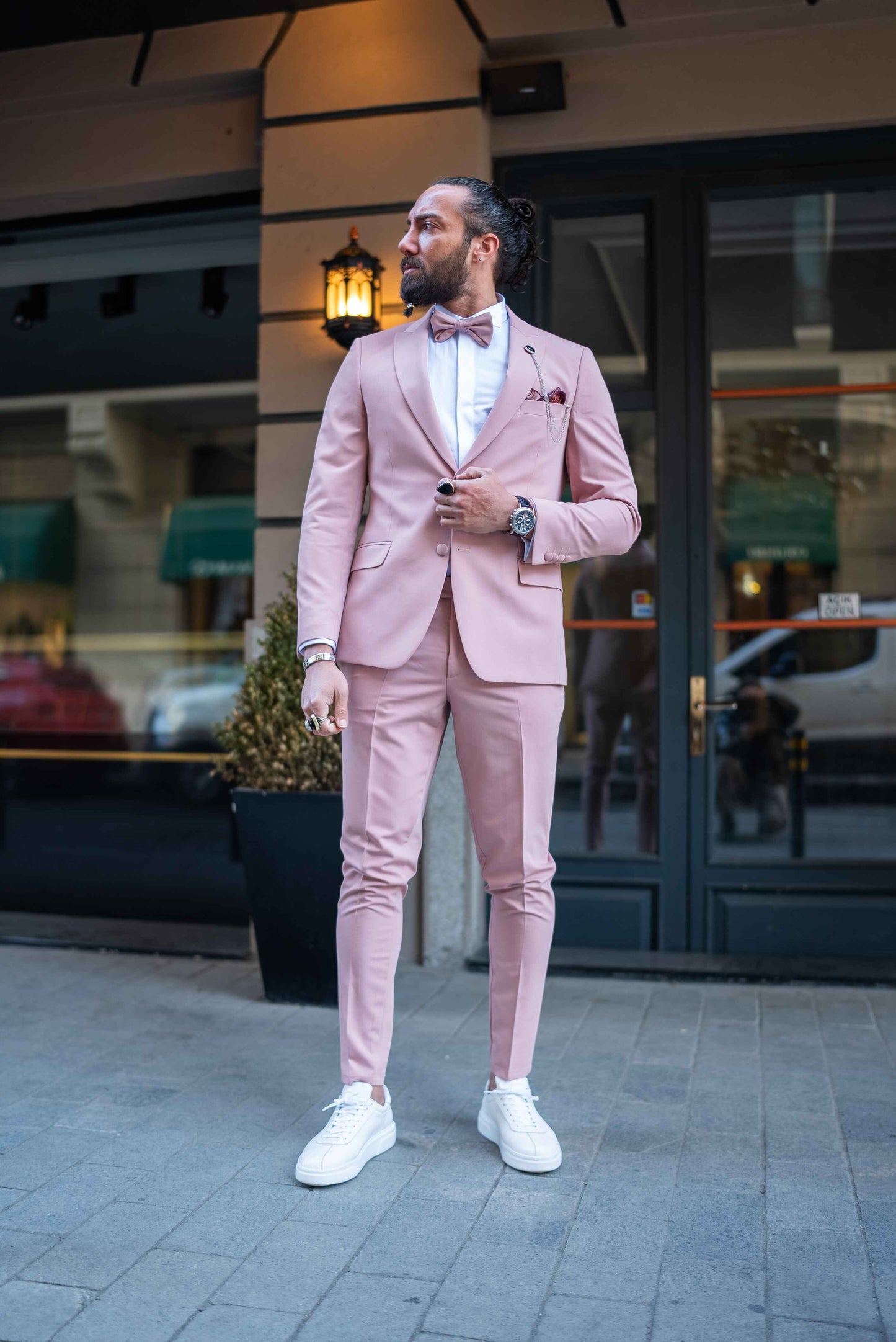 Rose Dawn Slim Fit Tuxedo