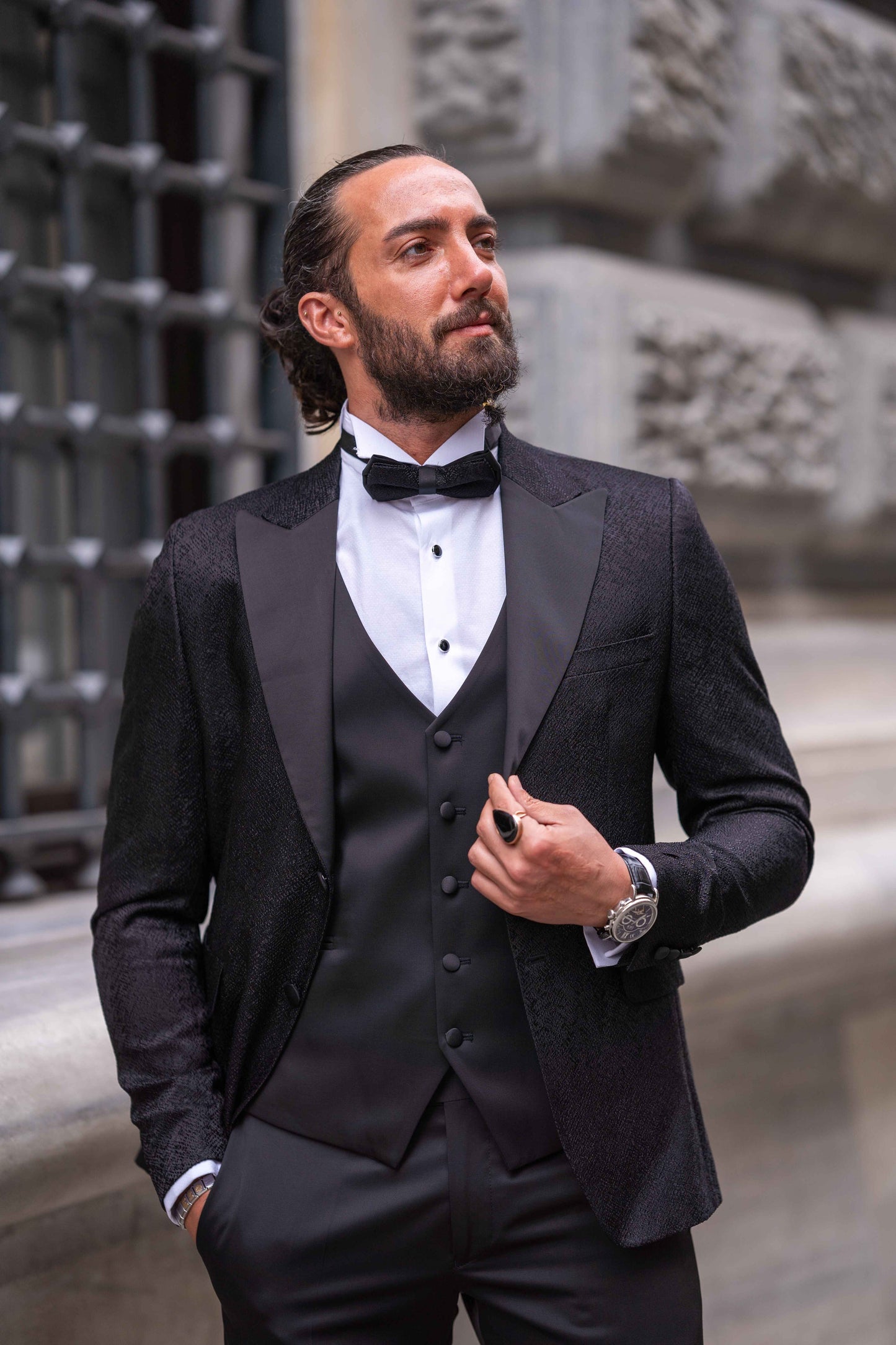 Midnight Shimmer Tuxedo