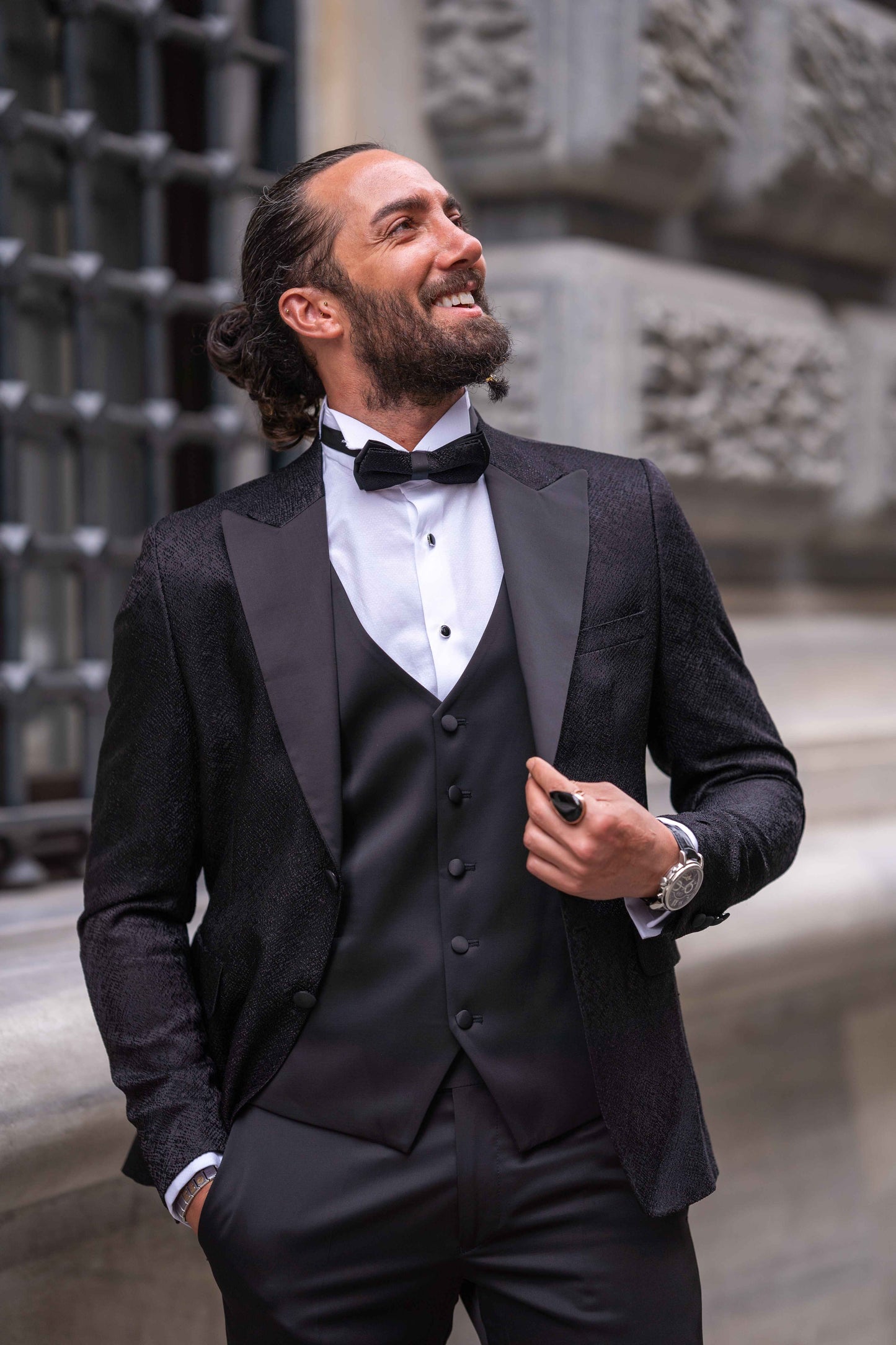 Midnight Shimmer Tuxedo