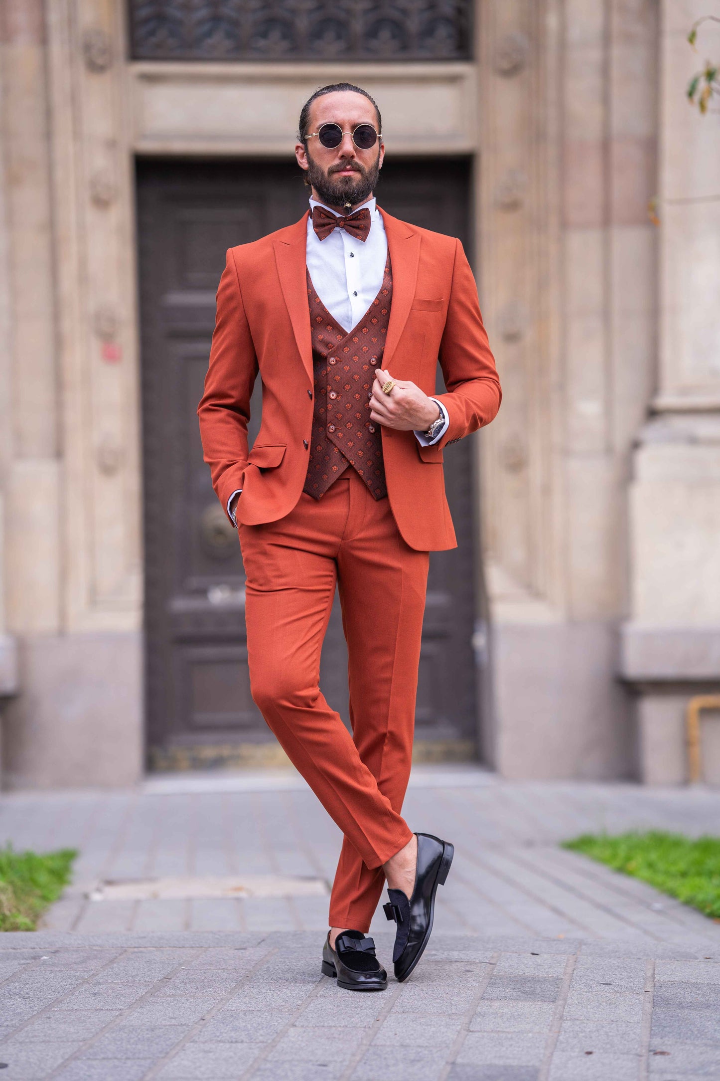 Ember Glow Tuxedo