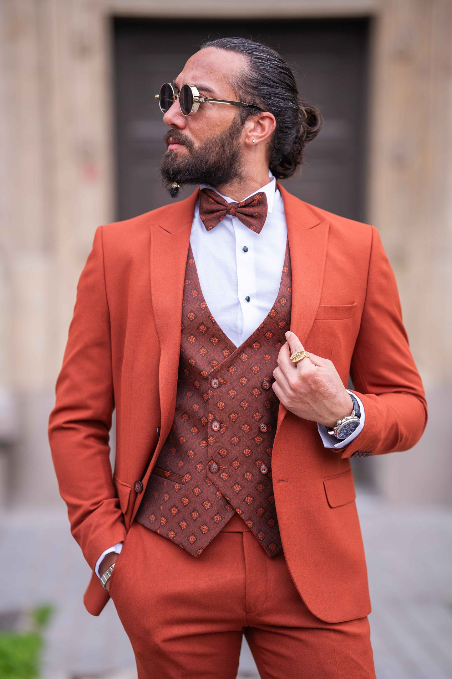 Ember Glow Tuxedo