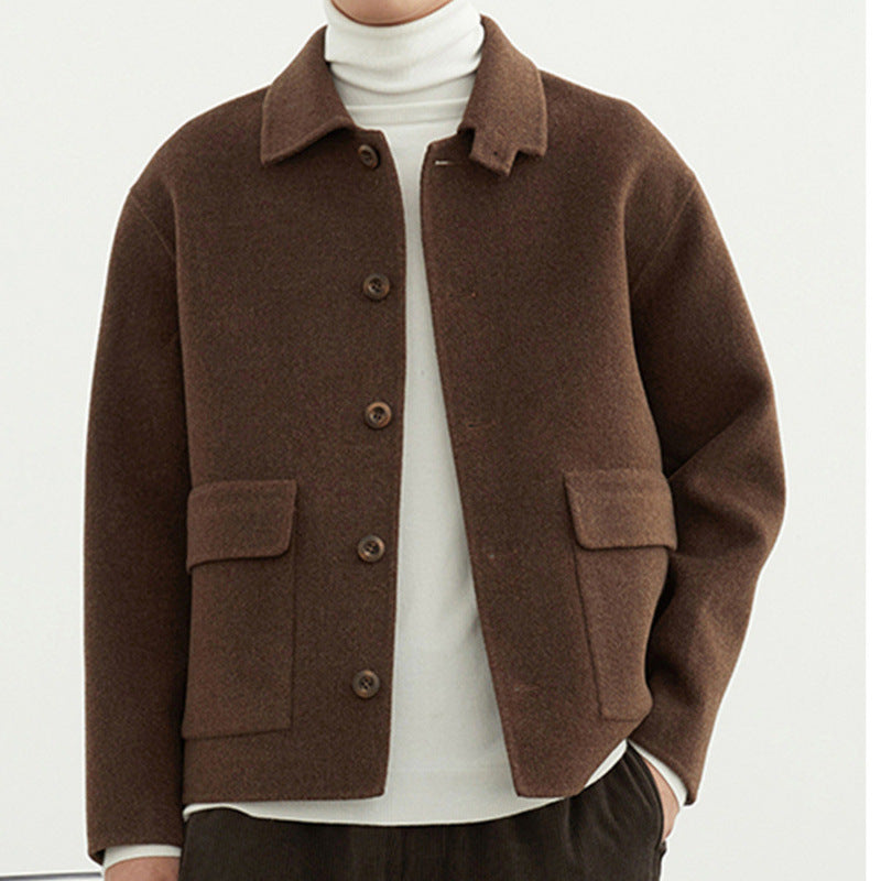 Men’s Double-Sided Wool Jacket