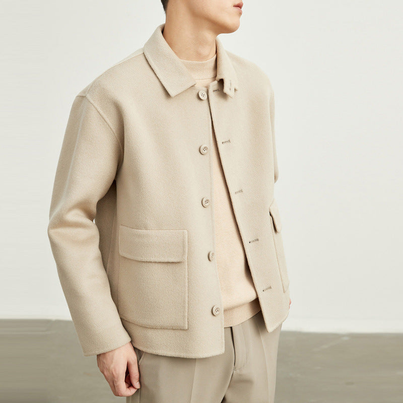 Men’s Double-Sided Wool Jacket