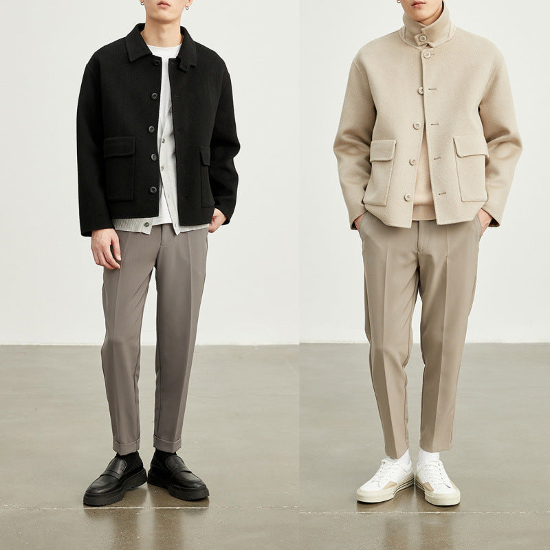 Men’s Double-Sided Wool Jacket