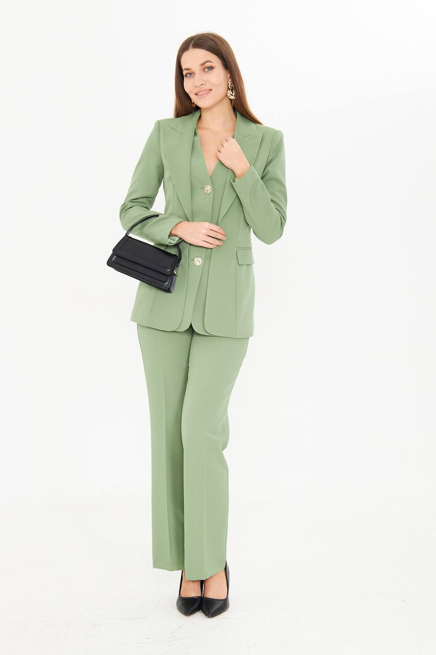 Women's 3-Piece Pantsuit Set