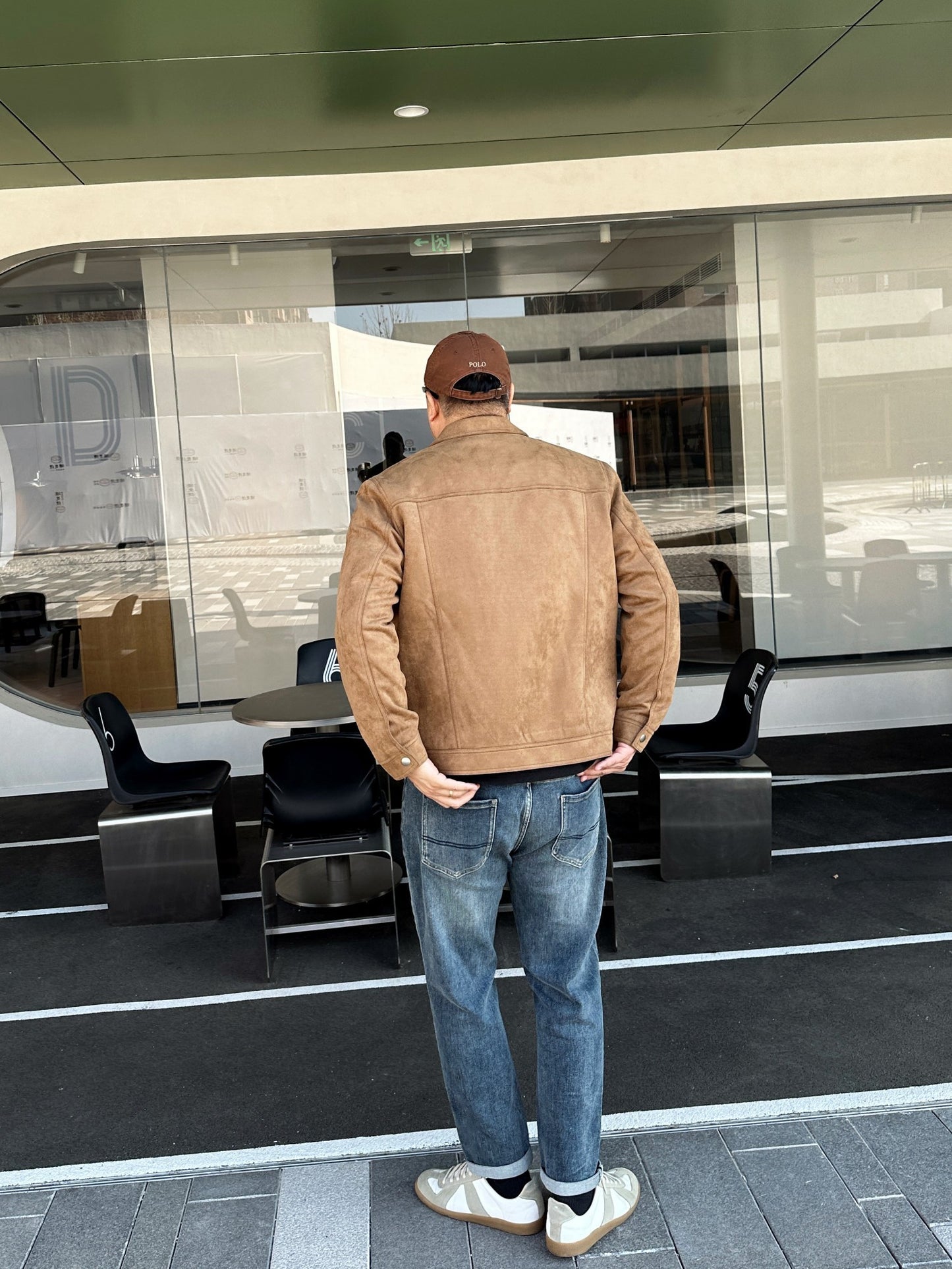 Plus Size Men’s Short Lapel Jacket
