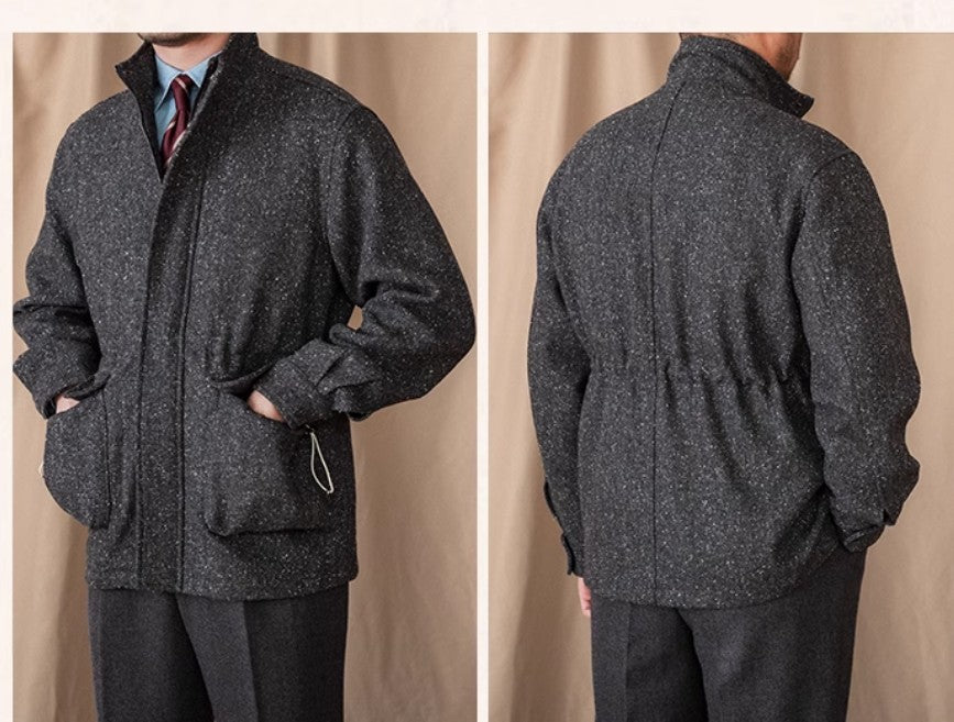 Men’s Wool & Mulberry Silk Jacket