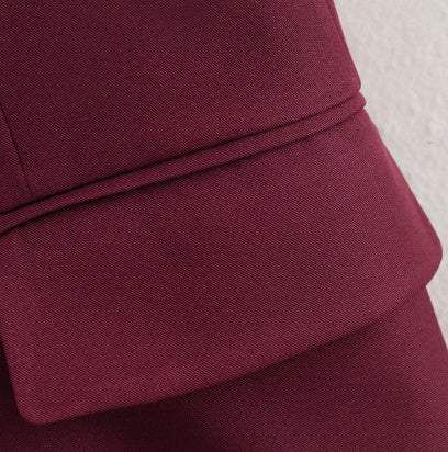 Women’s double-breasted suit coat
