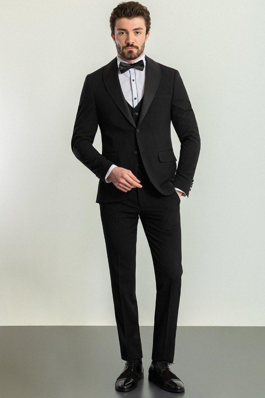 Midnight Fall Wedding Tuxedo