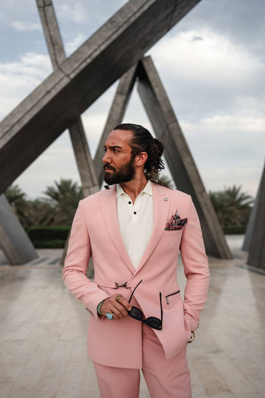 Pink Modern Suit
