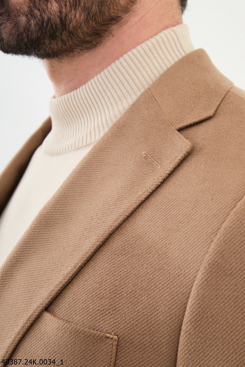 Light Brown Modern Fit Blazer