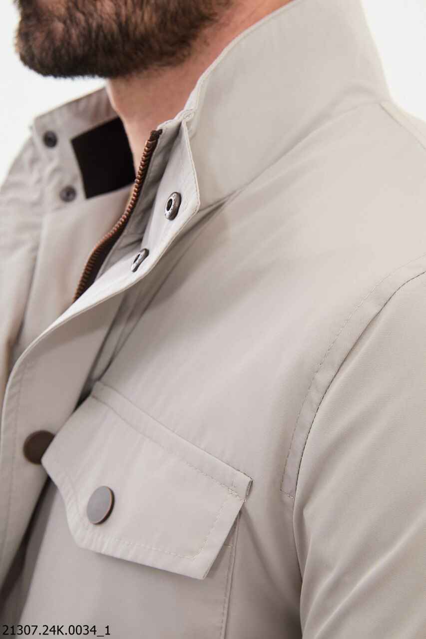 Men's Lightweight Cotton Blend Field Jacket