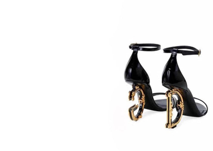 Women's Gold High heels