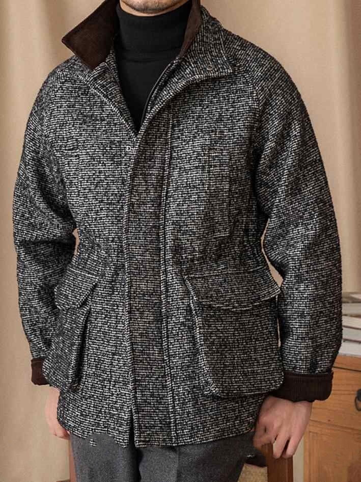 Men’s Heavy Wool Winter Coat