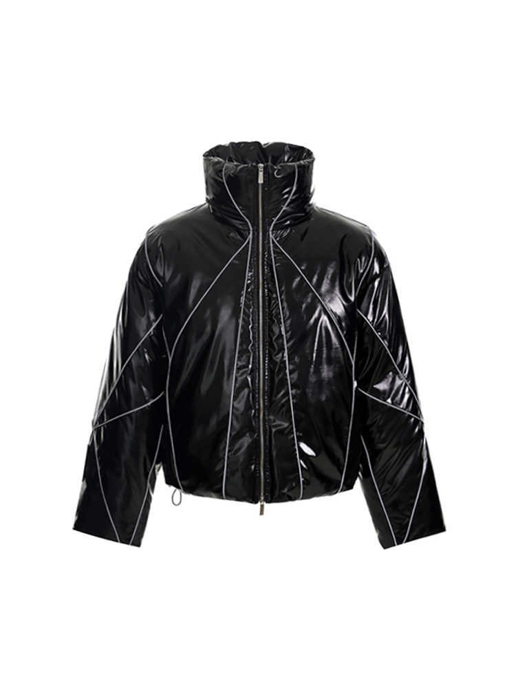 Men’s glossy puffer jacket