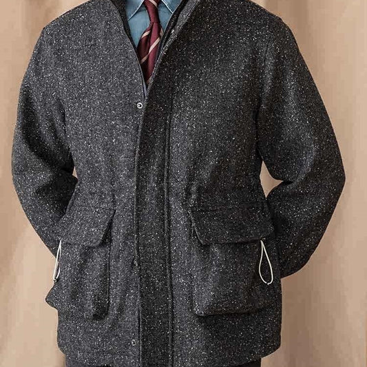 Men’s Wool & Mulberry Silk Jacket