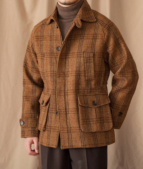 Men’s Wool Tweed Safari Jacket
