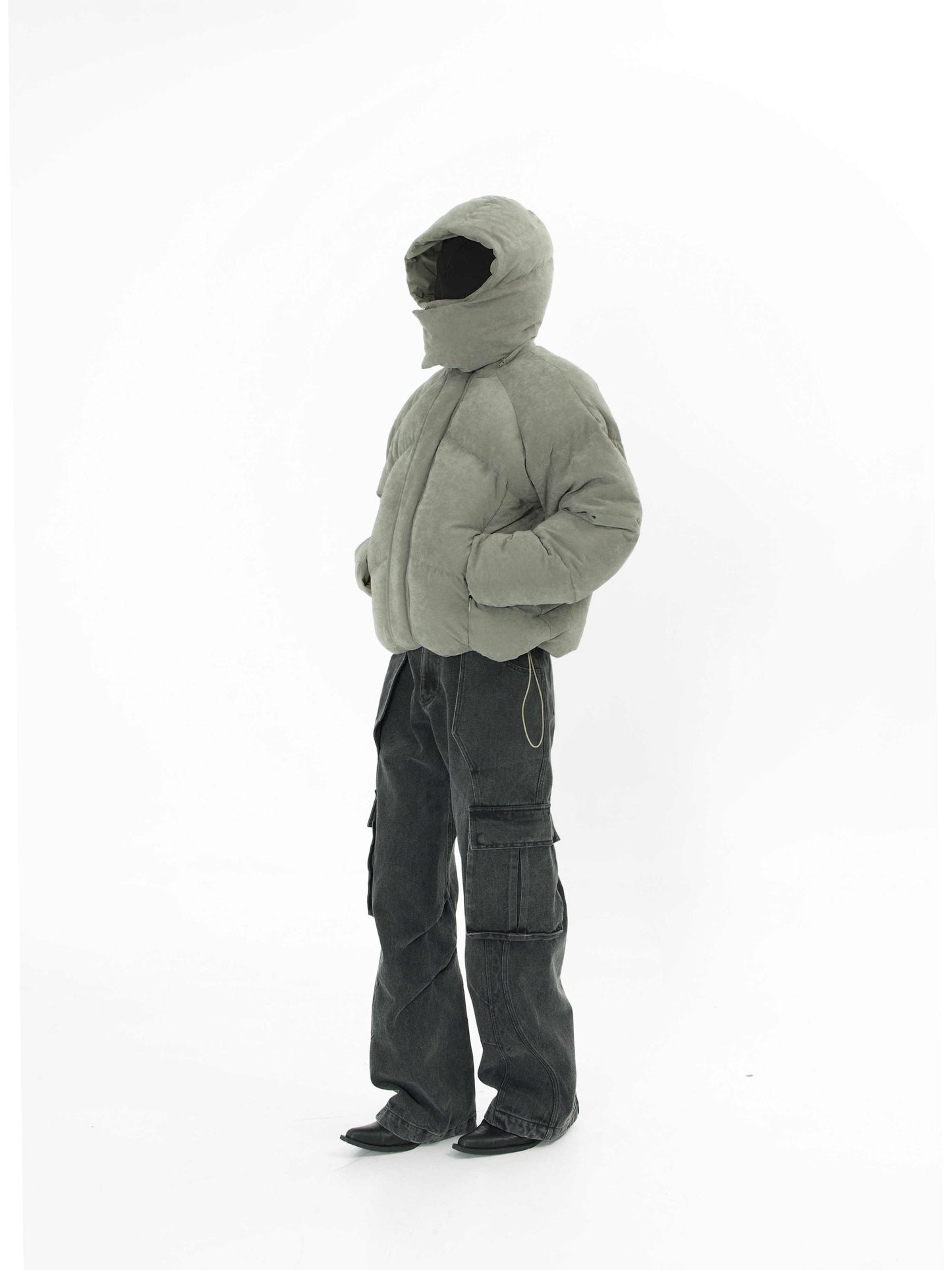Men’s White Duck Down Jacket