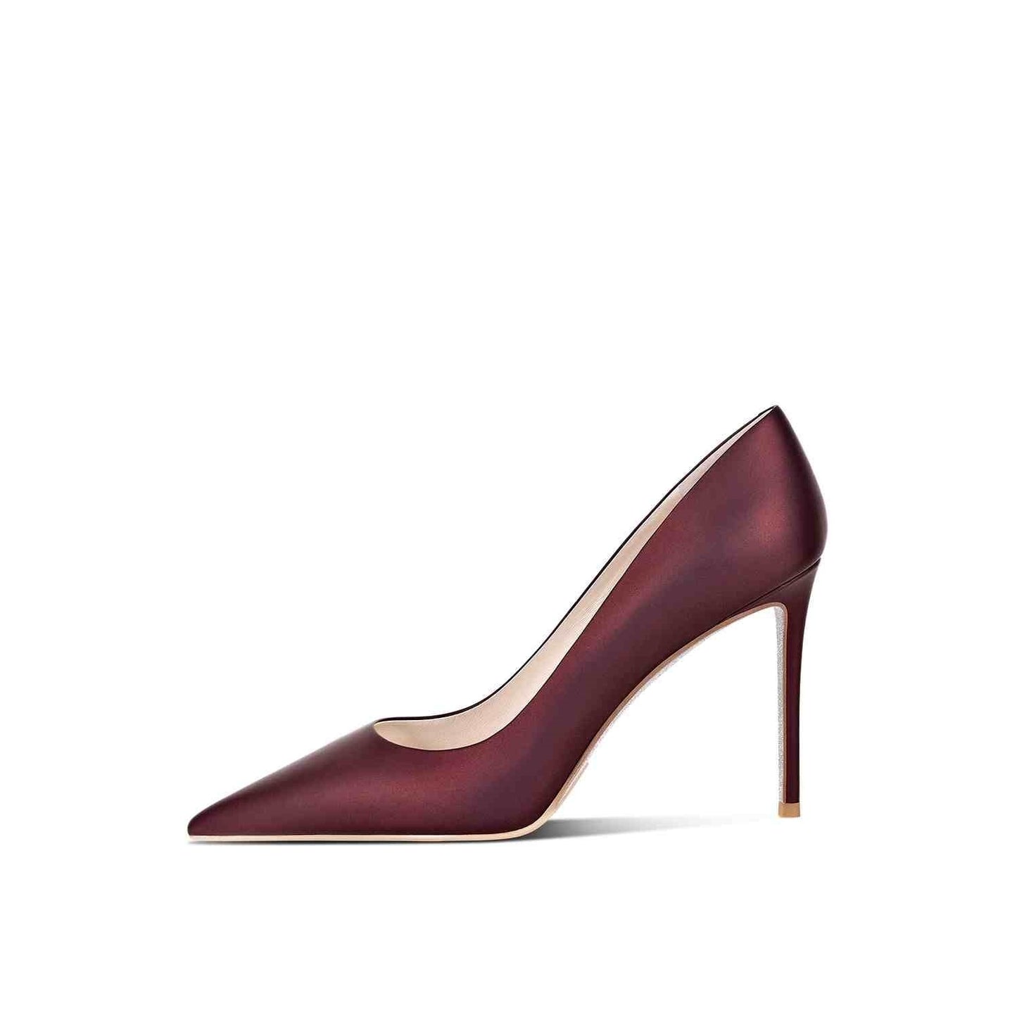 Pointed High Heels Stiletto Leather Pumps