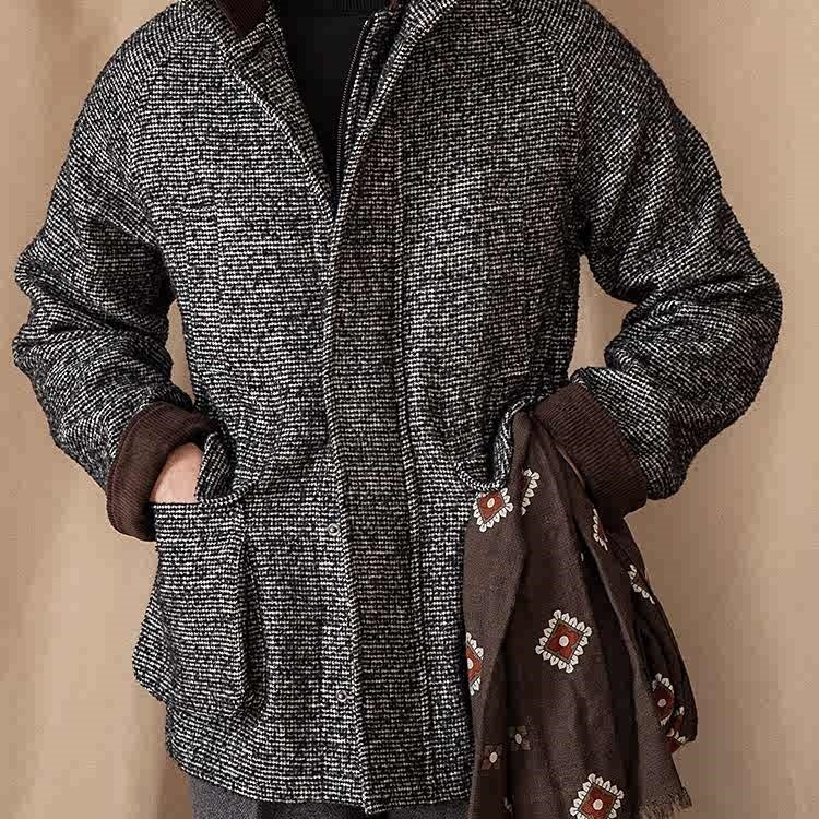 Men’s Heavy Wool Winter Coat