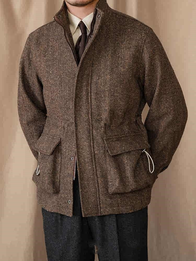 Men’s Wool & Mulberry Silk Jacket