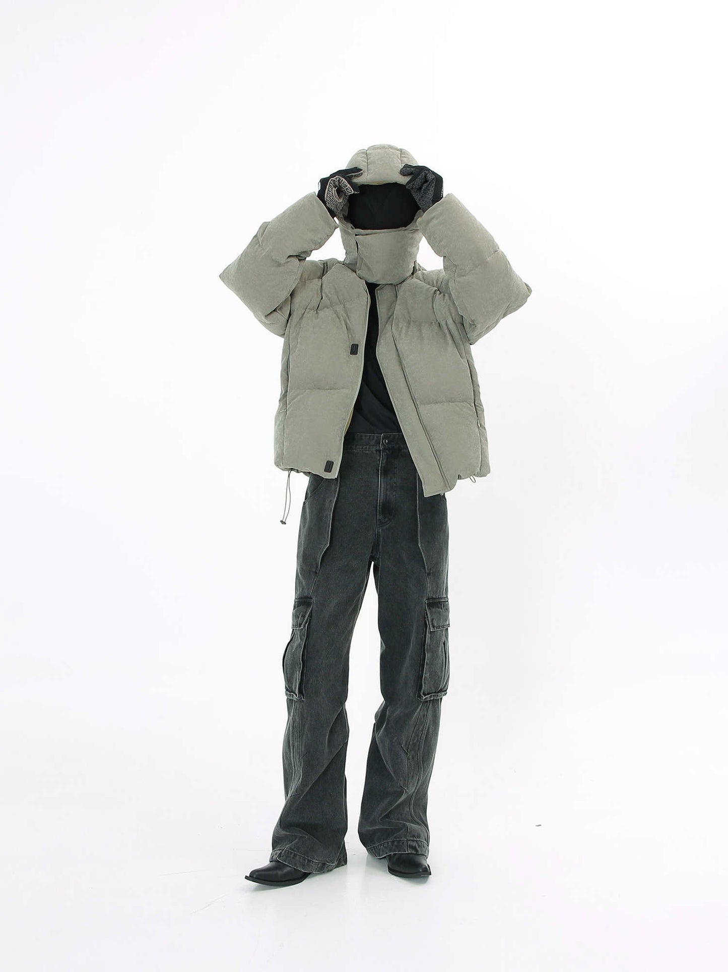 Men’s White Duck Down Jacket