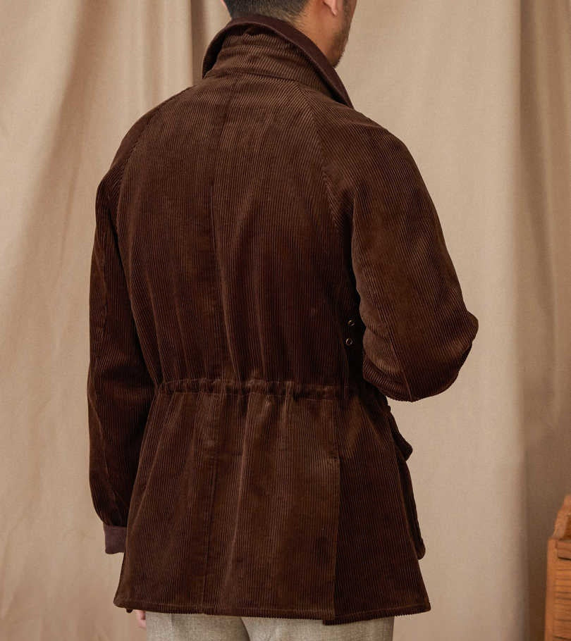 Men’s thermal cotton corduroy safari Jacket