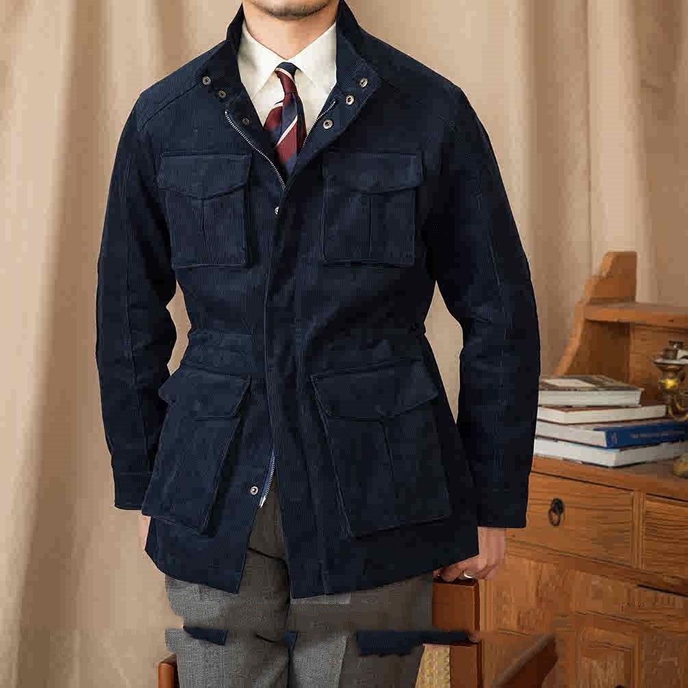 Men’s corduroy safari jacket,