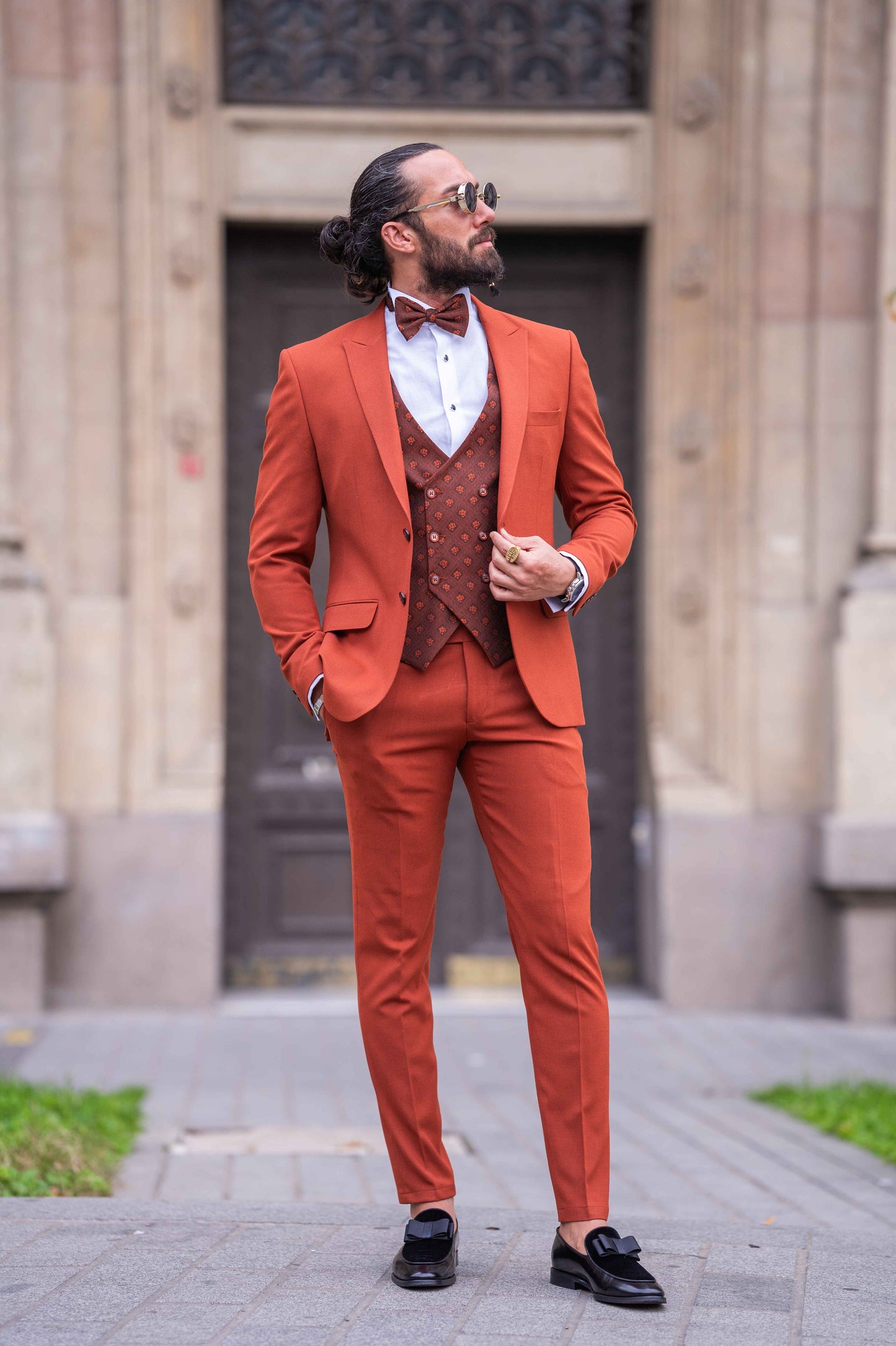 Ember Glow Tuxedo