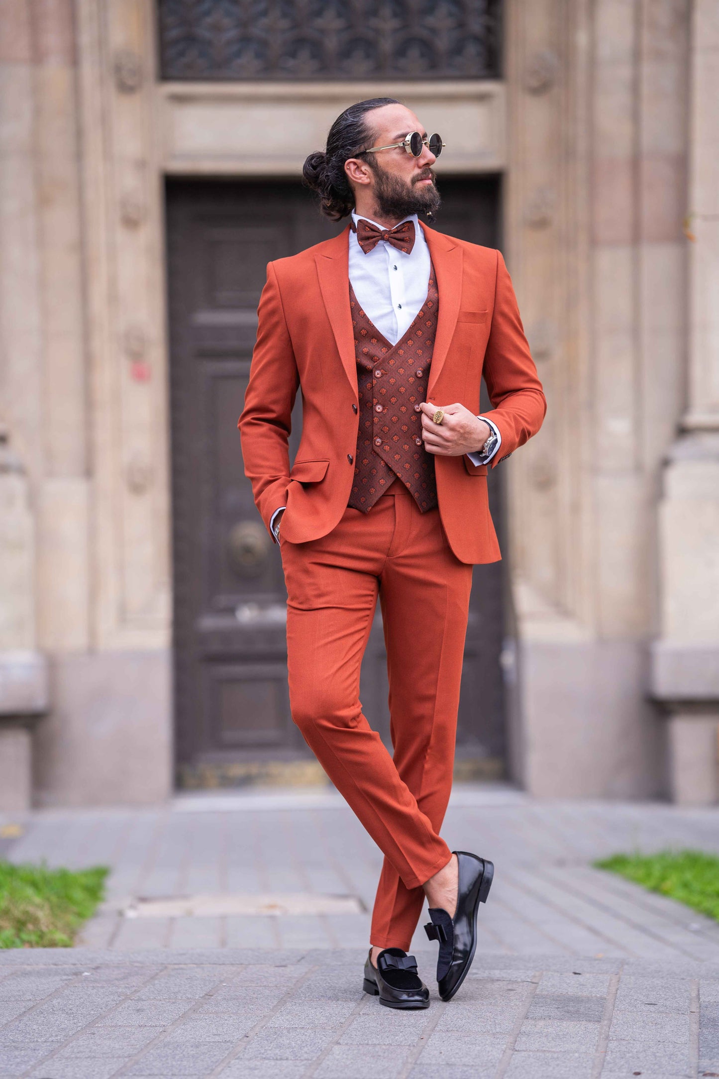 Ember Glow Tuxedo