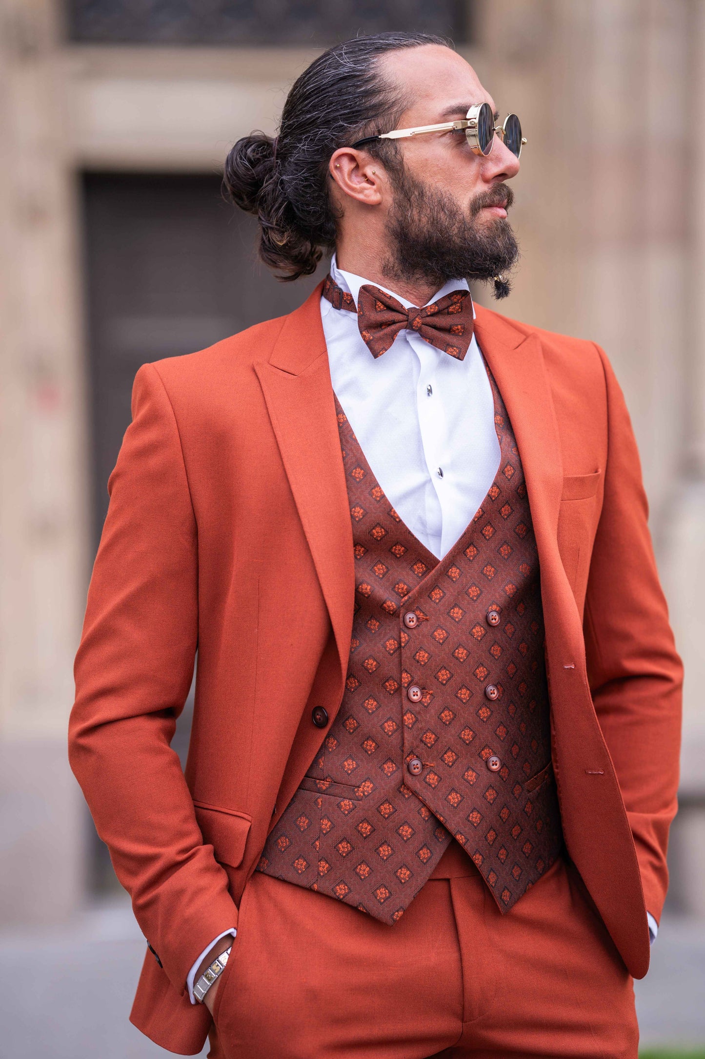 Ember Glow Tuxedo