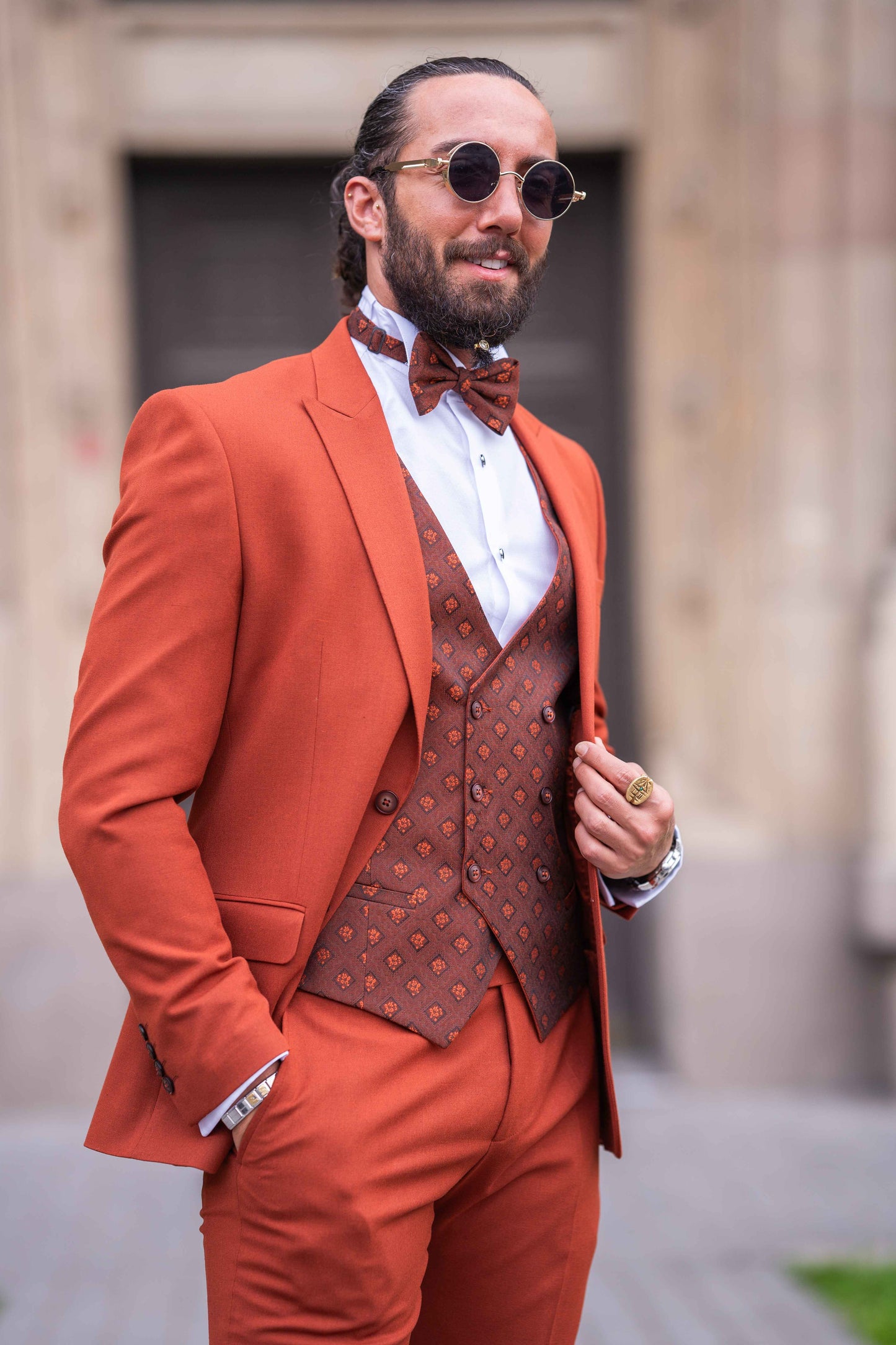 Ember Glow Tuxedo
