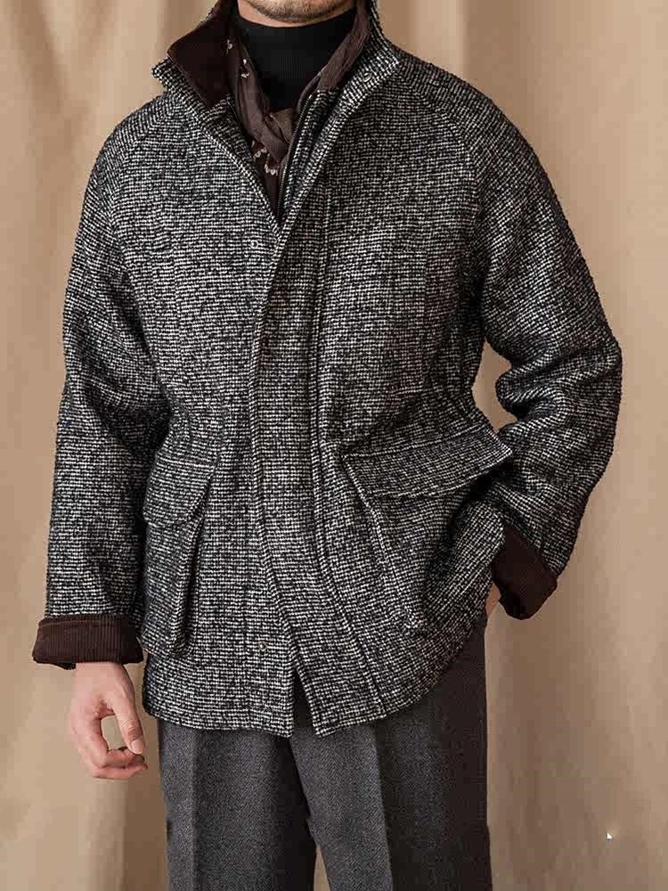 Men’s Heavy Wool Winter Coat