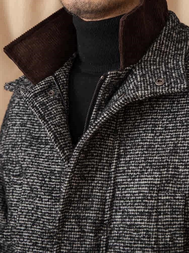 Men’s Heavy Wool Winter Coat