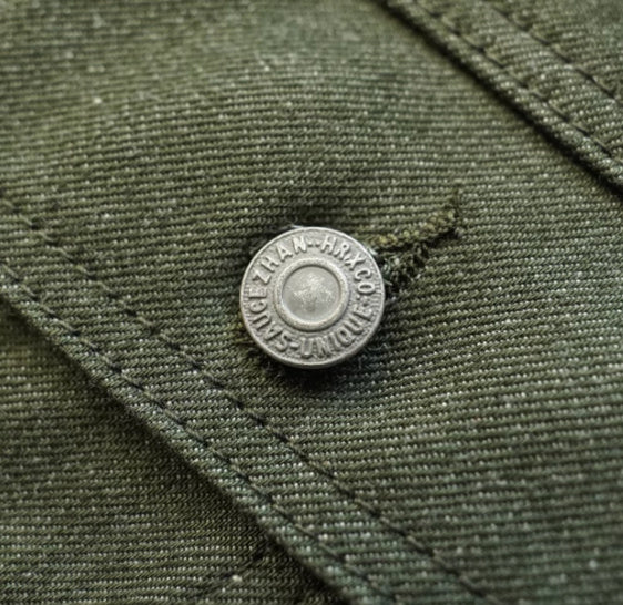 Men’s Green Denim Workwear Jacket