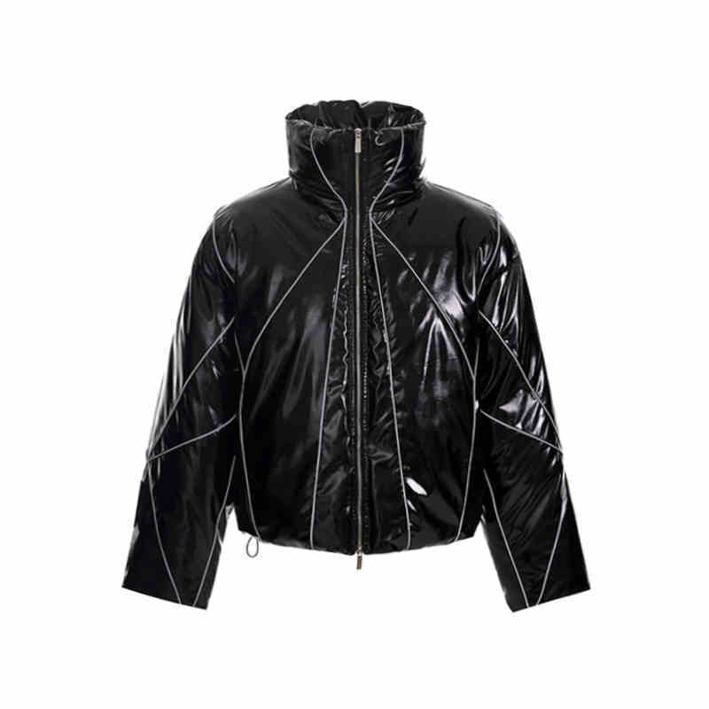 Men’s glossy puffer jacket