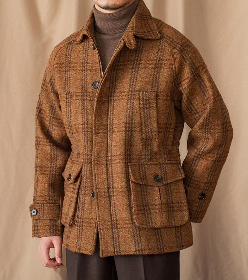 Men’s Wool Tweed Safari Jacket
