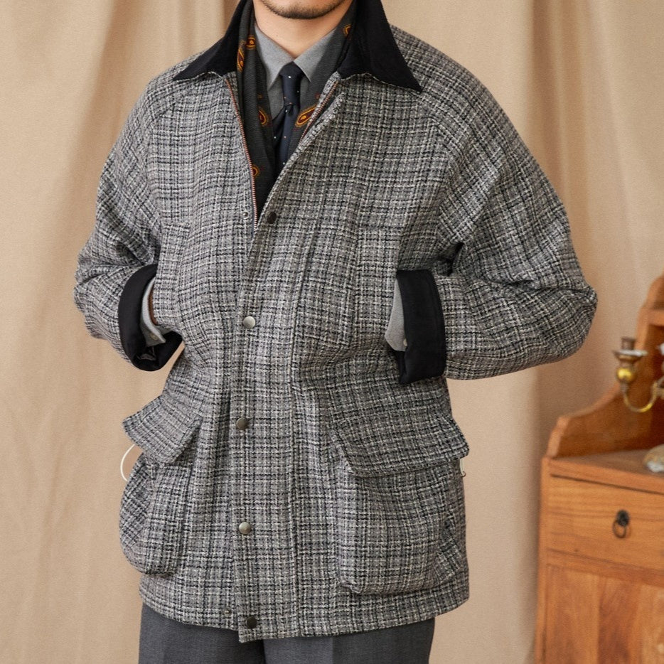 Men’s wool safari jacket