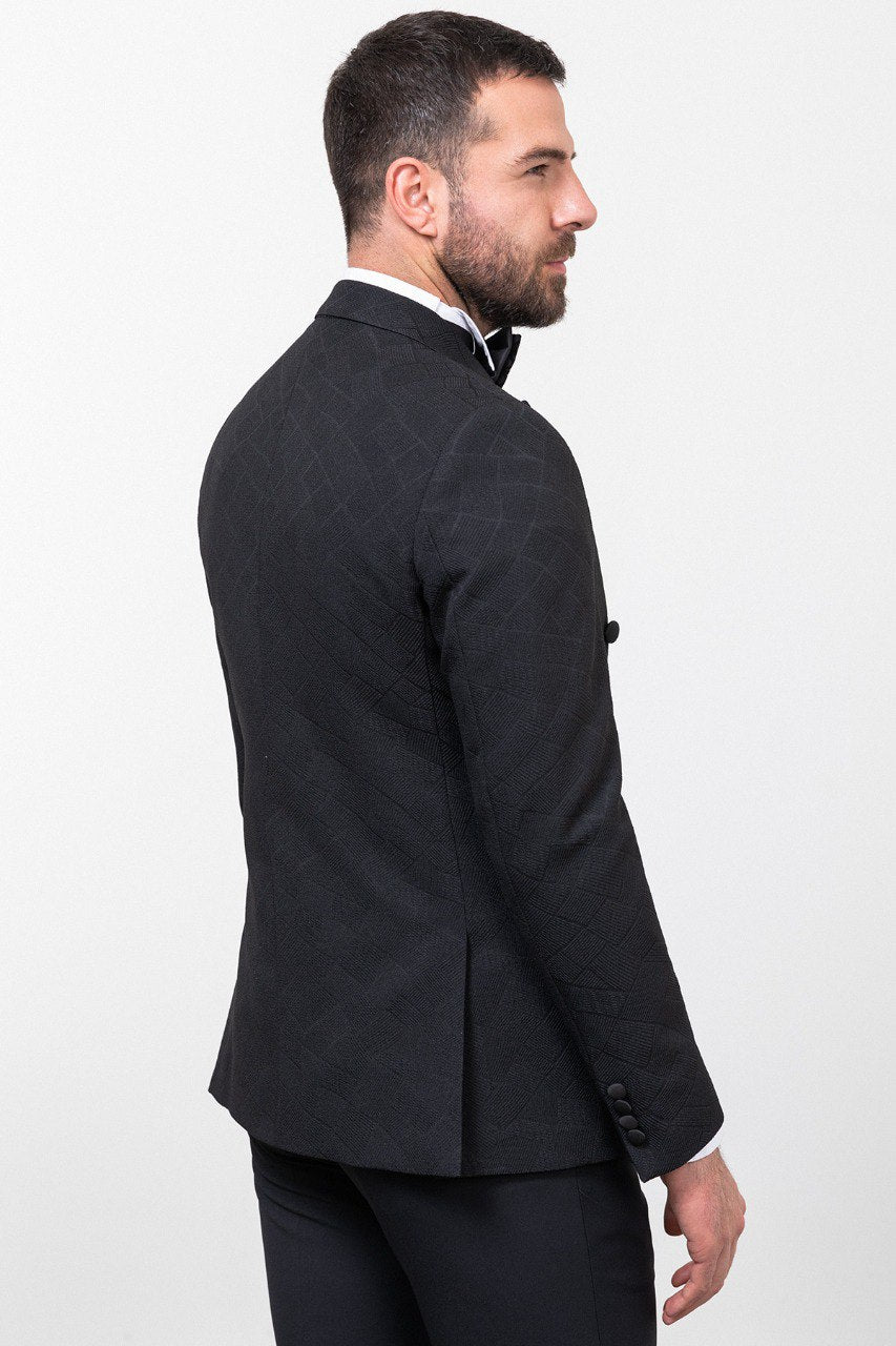 Black Monarch Wedding Tuxedo