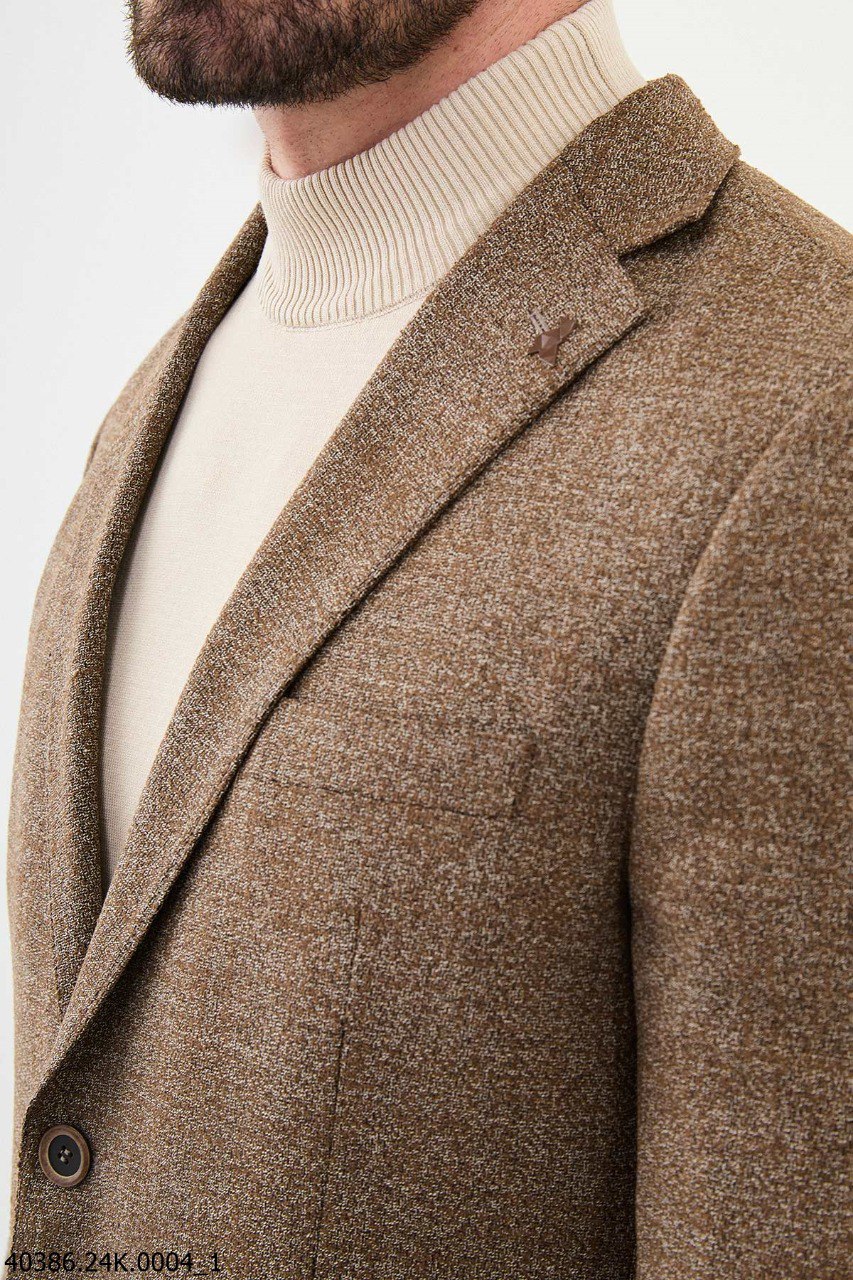 Brown Tweed Blazer