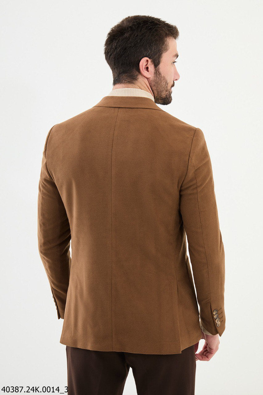 Camel Modern Fit Blazer